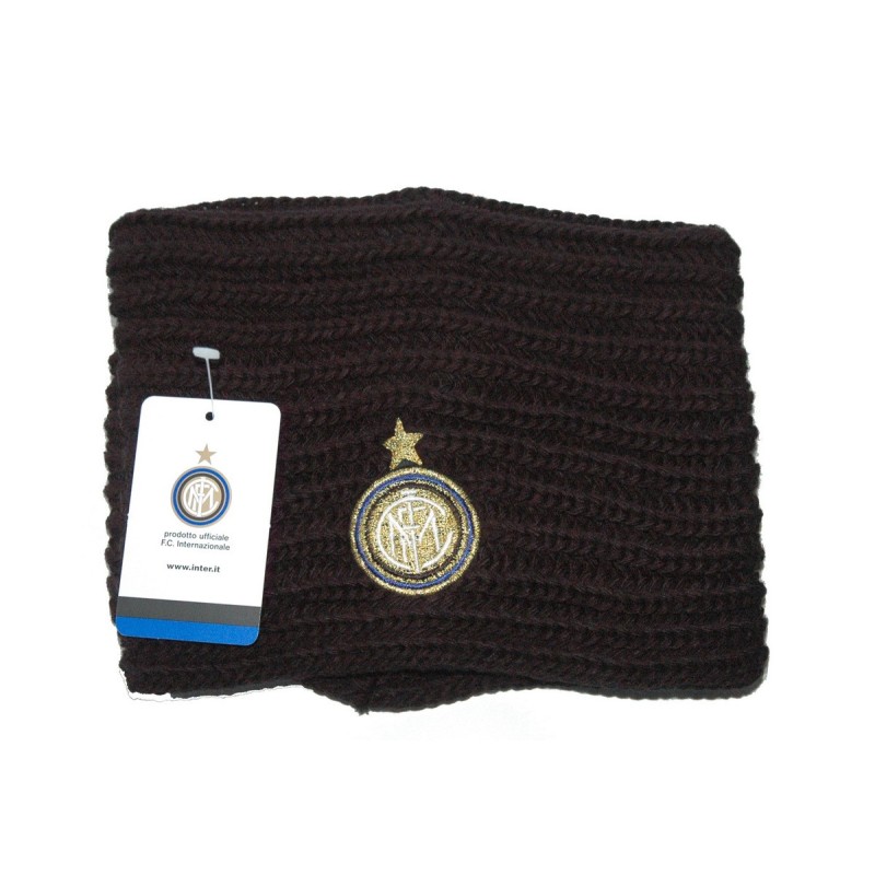 Inter neck warmer embroidered logo official