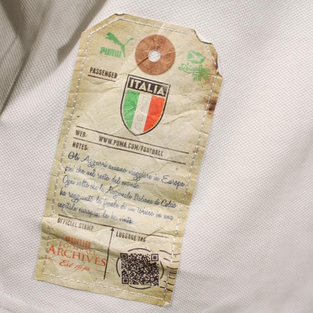 Polo Italy football archive white Puma