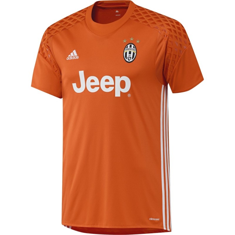 Juventus FC maillot de gardien de but orange 2016/17 Adidas