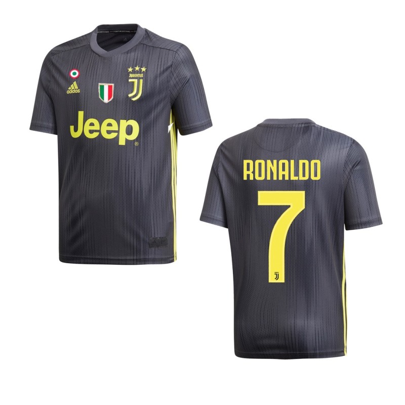 Juventus maglia bambino third 3rd junior 2018/19 Adidas Colore Carbon  Taglia 9-10 anni