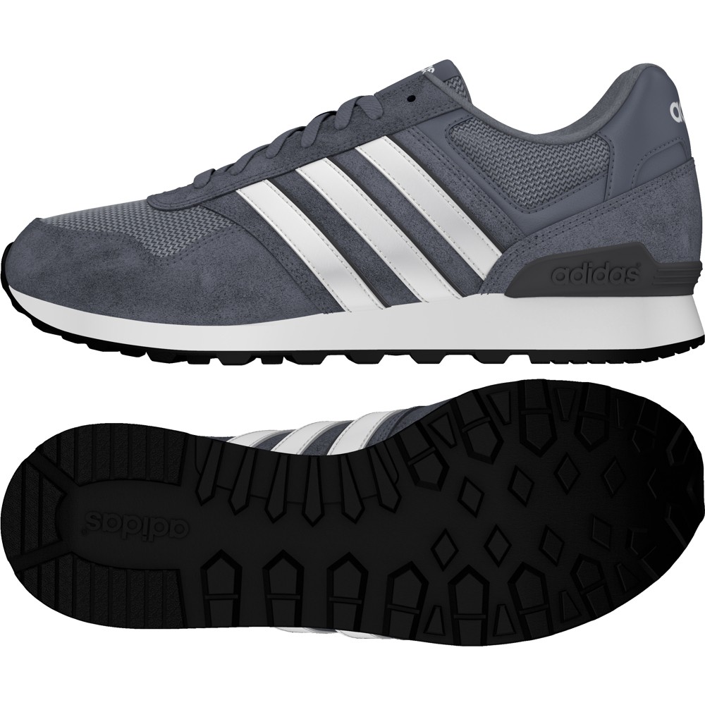 Adidas scarpe 10K grigio bianco Sneakers Neo