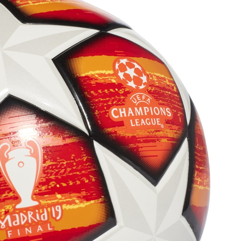 Adidas Ball Final Madrid J350 Champions League 2018/19 Color Red Taglia  Palloni 5