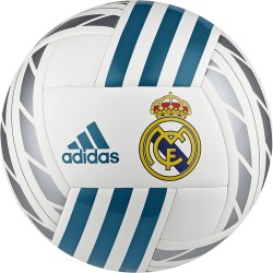 Balón de fútbol real Madrid auténtica Adidas 2017/18 Color Blanco