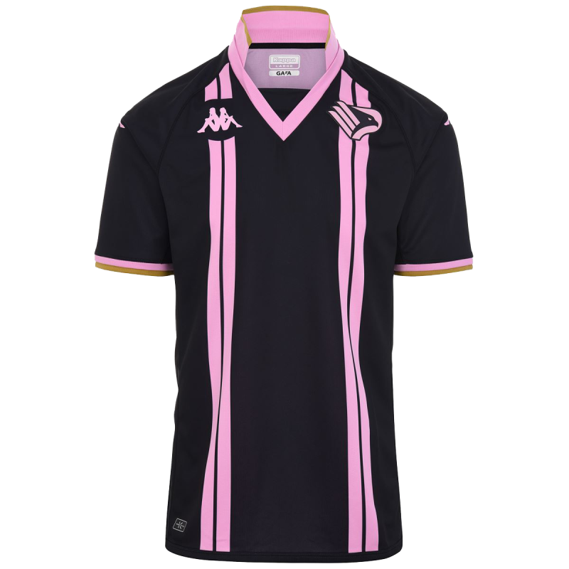 Palermo FC Auswärtstrikot Kombat 2022/23 XXXL Größe Farbe Schwarz Kappa