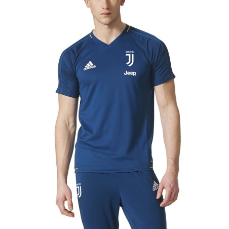 Juventus FC training jersey blue 2017/18 Adidas