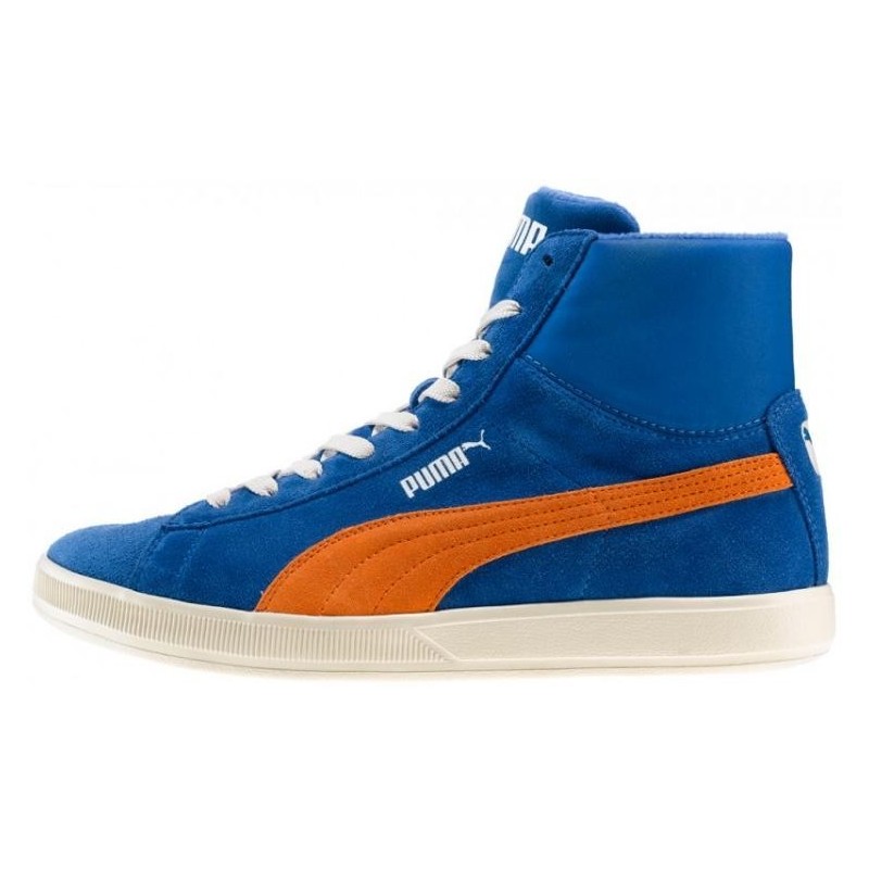 puma lite mid suede sneaker